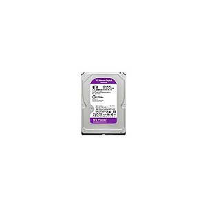 Disco Rígido Western Digital 4TB WD Purple 3.5" SATA 3 5400RPM - WD44PURZ (Garantia BR)