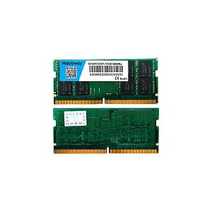 Memória RAM Macroway So-DIMM - 16GB - DDR5 - 5200MHz - para Notebook