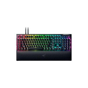 Teclado Razer Blackwidow V4 Pro RZ03-04680200-R3U1 RGB Switch Green USB Inglês - Preto