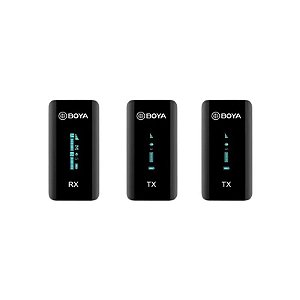 Microfone Boya BY-XM6-K2 Sem Fio (2XT+1RX) - Preto