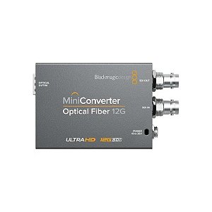 Micro Conversor Blackmagic Sdi para Fibra Óptica 12G-Sdi - Cinza (CONVMOF12G)