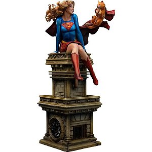 Estátua Iron Studios DC Supergirl Série 8 - Escala 1/10