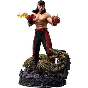 Estátua Iron Studios Mortal Kombat Liu Kang - 1/10