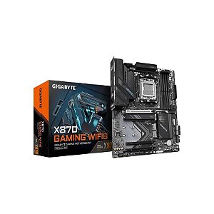 Placa Mãe Gigabyte X870 Gaming Wi-Fi 6 AM5 DDR5 ATX