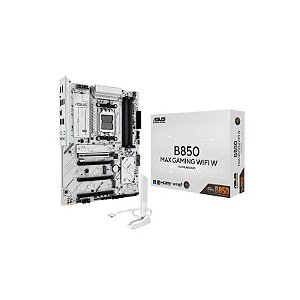 Placa-mãe AM5 B850 Max Gaming Wifi W DDR5/HDMI/DP/Branca
