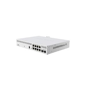 Switch Inteligente em Nuvem Mikrotik CSS610-8P-2S+In Poe 2*10GB SFP+
