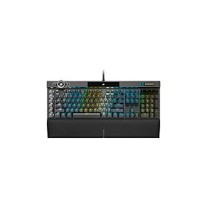 Teclado Gamer Corsair CH-912A014-Na K100 RGB Preto