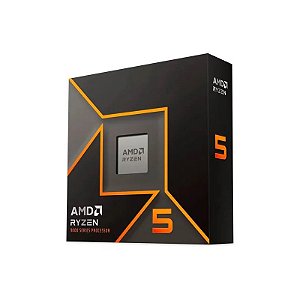 Processador AMD Ryzen 5 9600X Soquete AM5 6 Núcleos 12 Threads 3.9GHZ e 5.4GHZ Turbo Cache 38MB