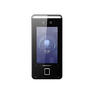 Terminal de Acesso Facial Hikvision DS-K1T341CMFW 4,3" 2MP - Preto