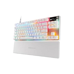 Teclado Steelseries Apex Pro TKL Gen 3 RGB 64898 US - Branco
