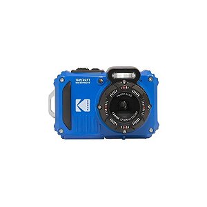 Câmera Digital Kodak Pixpro WPZ2 - 16MP - Zoom 4X - com 2 Baterias + Cartão de Memória 16GB - Azul