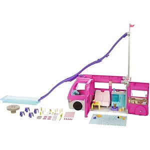 Veículo Barbie Dream Camper - Mattel HCD46