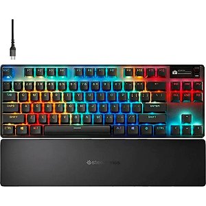 Teclado Gamer com Fio SteelSeries Apex Pro TKL 64740 Gen 3