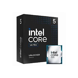 Processador Intel Core Ultra 5 245K Socket LGA 1851 14 Núcleos 14 Threads 4.2GHz e 5.2GHz Turbo Cache 24MB