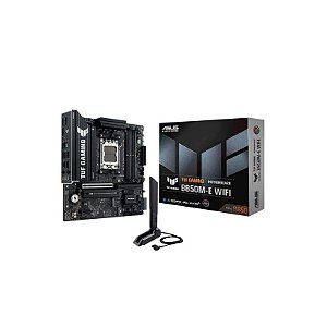 Placa-mãe Asus Tuf Gaming B850M-E WiFi Soquete AM5 Micro-ATX