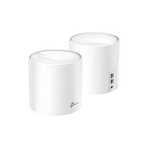 Kit TP-Link Wifi 6 Deco X60 (2 Peças) Malha Residencial AX5400