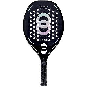Raquete de Beach Tennis Joog Majestic KVL Pro Kevlar Blue EVA Pro - Preto/Azul