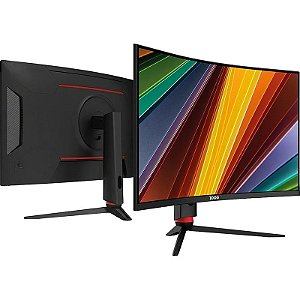 Monitor Joog 32" KJ32 2K Quad HD, VA Rápido, HDMI, DP, 180Hz, Curvo