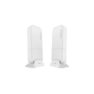 Kit de Roteador Wireless Mikrotik Wireless Wire RBWAPG-60ADKIT 60GHZ Link 1GBPS L3