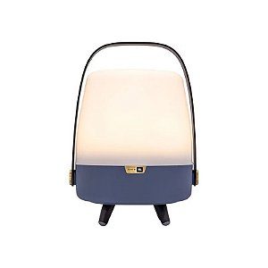 Lâmpada LED com Speaker JBL Kooduu Lite-Up Play Mini Bluetooth - Ocean Blue