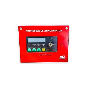 Painel de Controle de Alarme de Incêndio Endereçável AW-D116