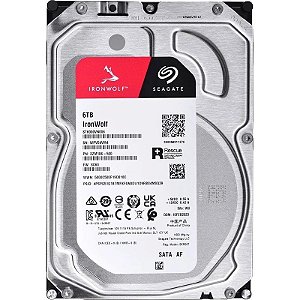 Disco Interno Seagate 3.5" IronWolf NAS 6TB Sata 3 5400RPM - ST6000VN006
