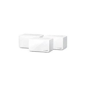Kit de 3 peças Mercusys Wifi 6 Halo H90X AX6000 Whole Home Mesh