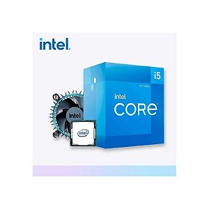 Processador Intel Core i5-12400 2.5GHZ 18MB LGA1700 12ª Geração com Cooler