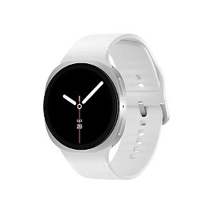 Relógio Smartwatch Samsung Galaxy WATCH8 40 MM - Prata/Branco Esportivo