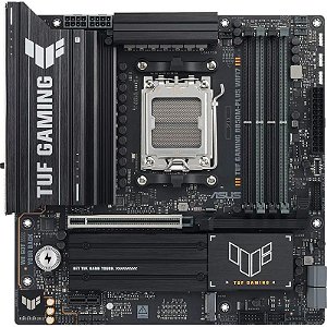 Placa-mãe Asus Tuf Gaming B850M-PLUS WIFI7 AM5/USB-A/USB-C/4xDDR5/PCI-E/HDMI/DP
