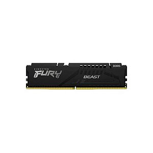 Memória Kingston Fury Beast, DDR5 16GB (1x16GB), 5200MHz, KF552C40BB/16, Preto