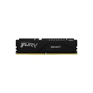 Memória Kingston Fury Beast, DDR5 16GB (1x16GB), 5600MHz, KF556C40BB-16, Preto