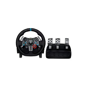 Volante Logitech G29 Driving Force 941-000111 / PS3 / PS4 / PS5 / PC - Preto