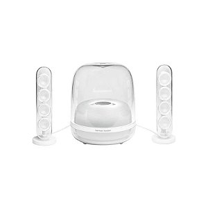 Caixa de Som Harman Kardon Soundsticks 4 140 W Bluetooth - Branco