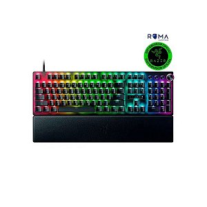 Teclado Gamer Analógico Razer Huntsman V3 Pro RGB USB 8KHZ Nasa Inglês Preto - RZ03-05530200-R3U1