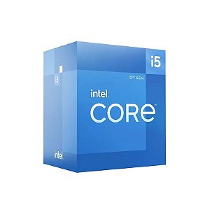 Processador Cpu Intel Core i5-12400 - Seis núcleos - LGA 1700 - 2.5GHZ - 18MB