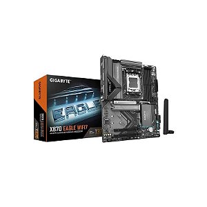 Placa Mãe Gigabyte X870 Eagle Wi-Fi 7 AM5 DDR5 ATX