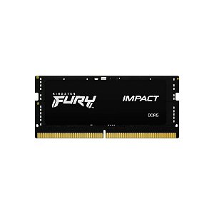 Memória para notebook Kingston DDR5 16GB 4800MHz Fury Impact - KF548S38IB-16