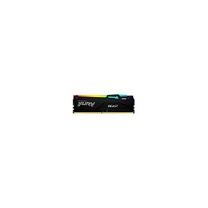 Memória Ram Kingston Fury Beast DDR5 16GB 5200MHZ RGB - Preto (KF552C40BBA/16)