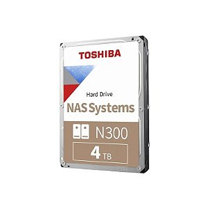 Disco Rígido HD 4TB Toshiba SATA3 7200RPM N300 Pro Nas HDWG740XZSTD