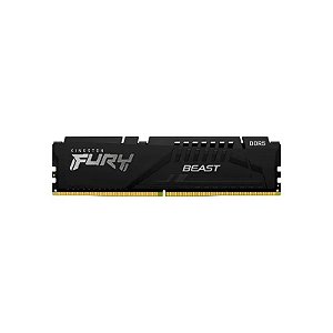 Memória RAM DDR5 Kingston 6000 MHZ 16 GB Fury Beast KF560C36BBE2-16 - Preto (Expo-AMD)