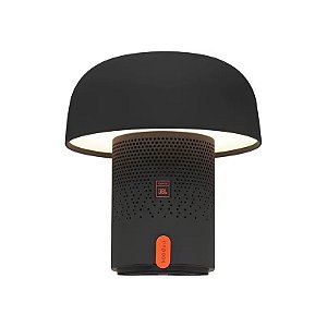 Luminária LED com Caixa de Som JBL Kooduu Sensa Play Bluetooth - Antracite