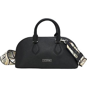 Bolsa Feminina Cromia 1405909 014 Perla 2009 - Preta