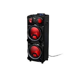 Caixa de Som Philips TAX3705/77 - USB/Aux - Bluetooth - 200W - 2 X 12" - Preto