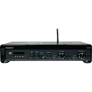 Receiver Amplificador Frahm Slim 4100 G5 APP Óptico USB/FM/SD/Bluetooth Bivolt