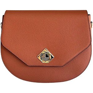 Bolsa Cromia Feminina 1405893 013 Ladies Bag Mina - Nocciola