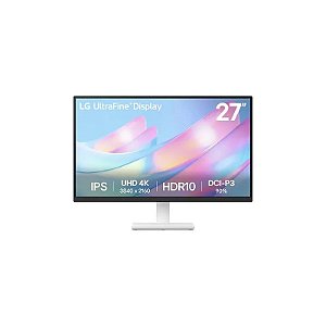 Monitor LG 27US500-W Ultrafino 27" Uhd Preto