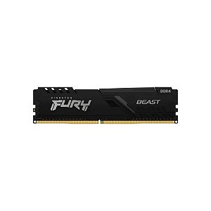 Memória Kingston DDR4 16GB 3200MHZ Fury Beast Preta – KF432C16BB/16