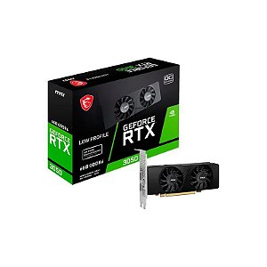 Placa de Vídeo MSI LP OC Nvidia Geforce RTX-3050 6GB GDDR6 - 912-V812-023