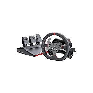 Volante e Pedal PXN V10 Pro para PC / PS4 / Xbox One / Xbox Series - Preto